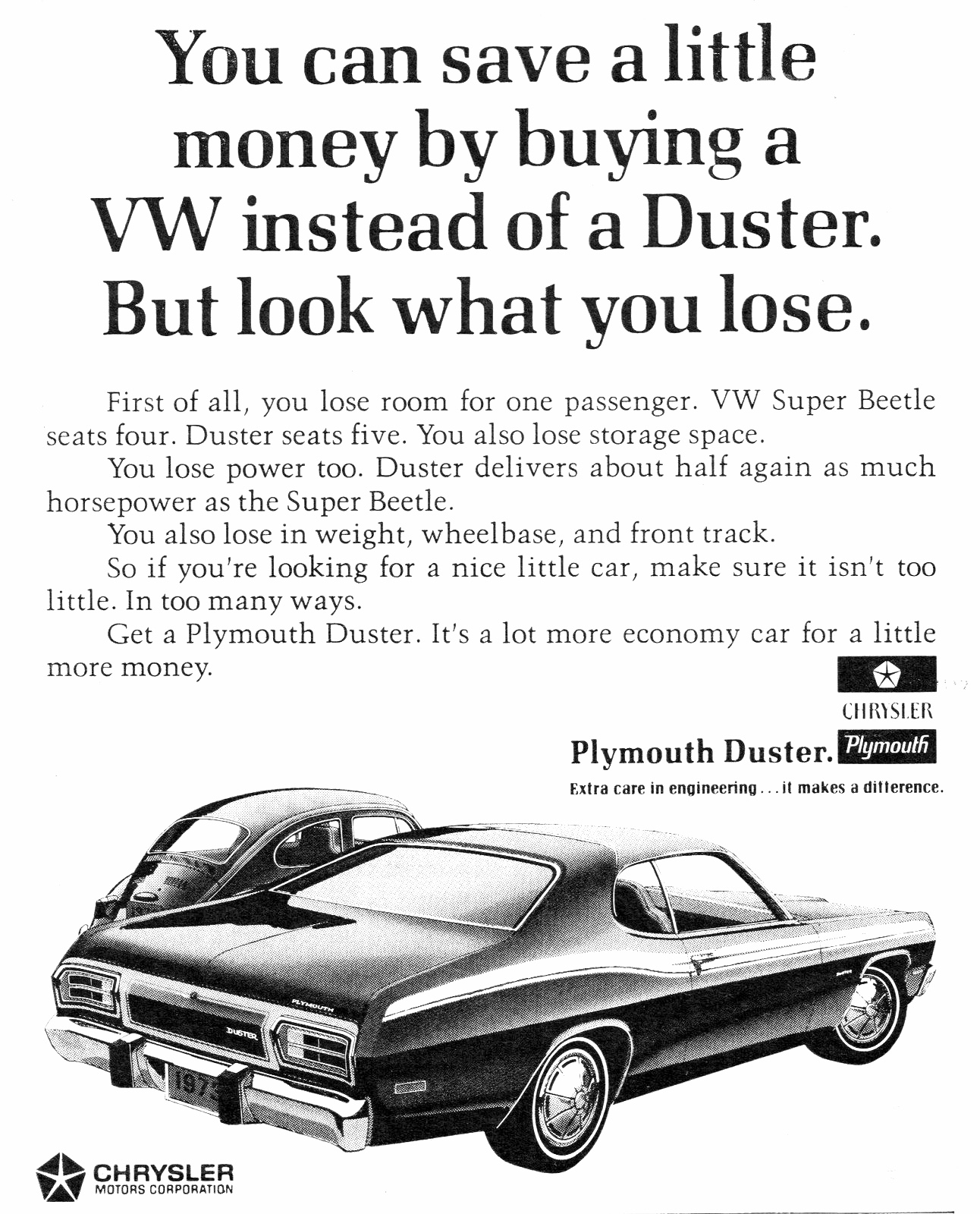 1973 Plymouth Duster (VW)